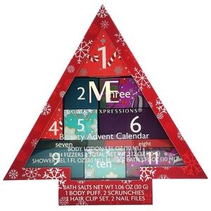 Modern Expressions Beauty Advent Calendar Count Down Bath & Body Gift Set